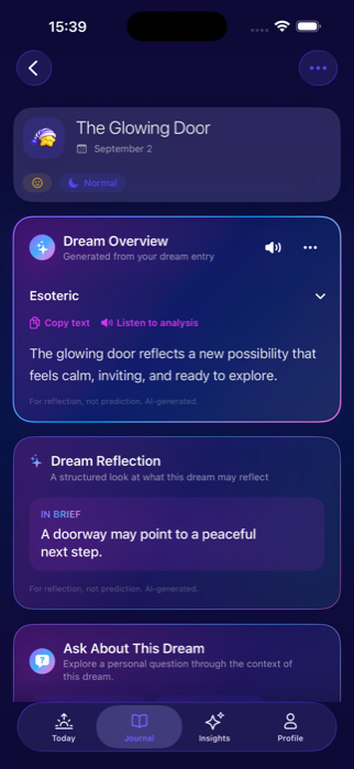 Somery Dream entry screenshot